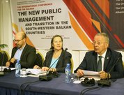 Conférence universitaire à Tirana sur la nouvelle gestion publique dans les Balkans